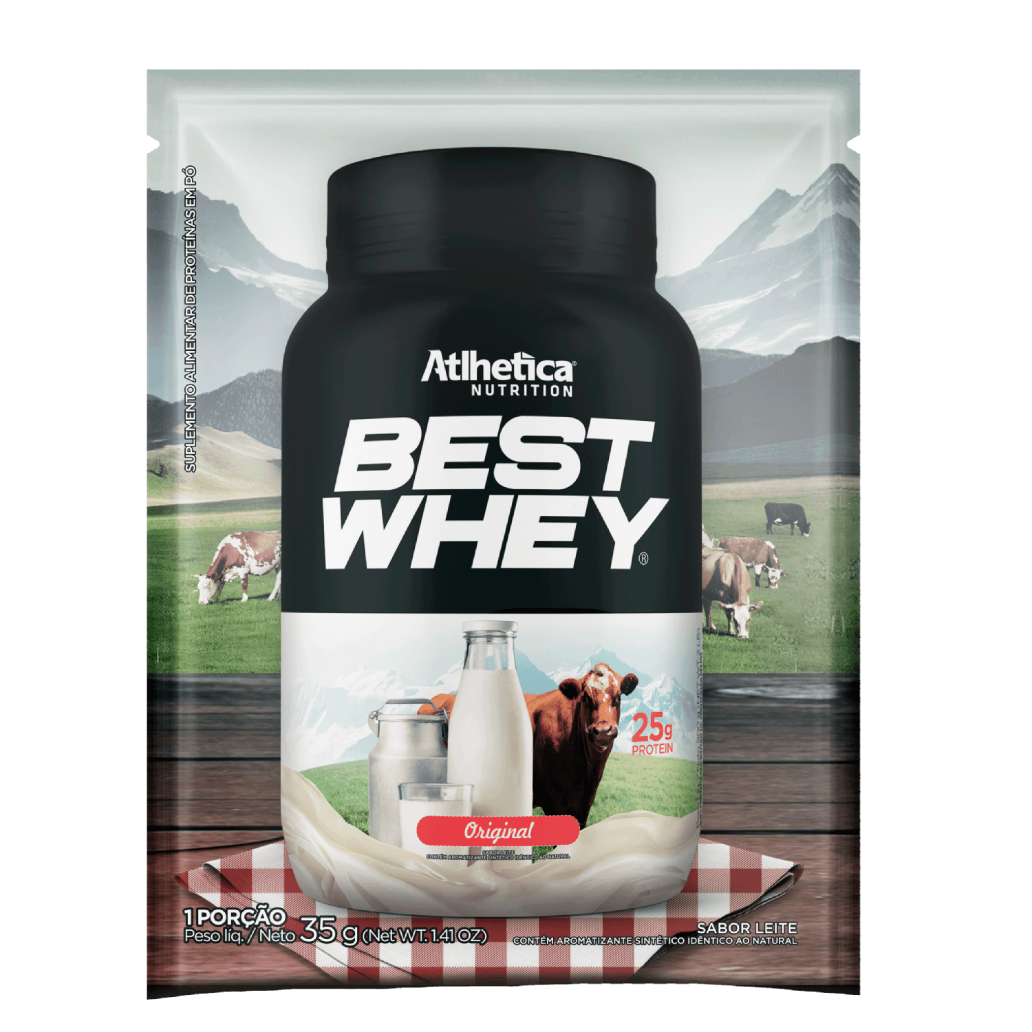 Best Whey Protein (Display com 15 Sachês de 35g)